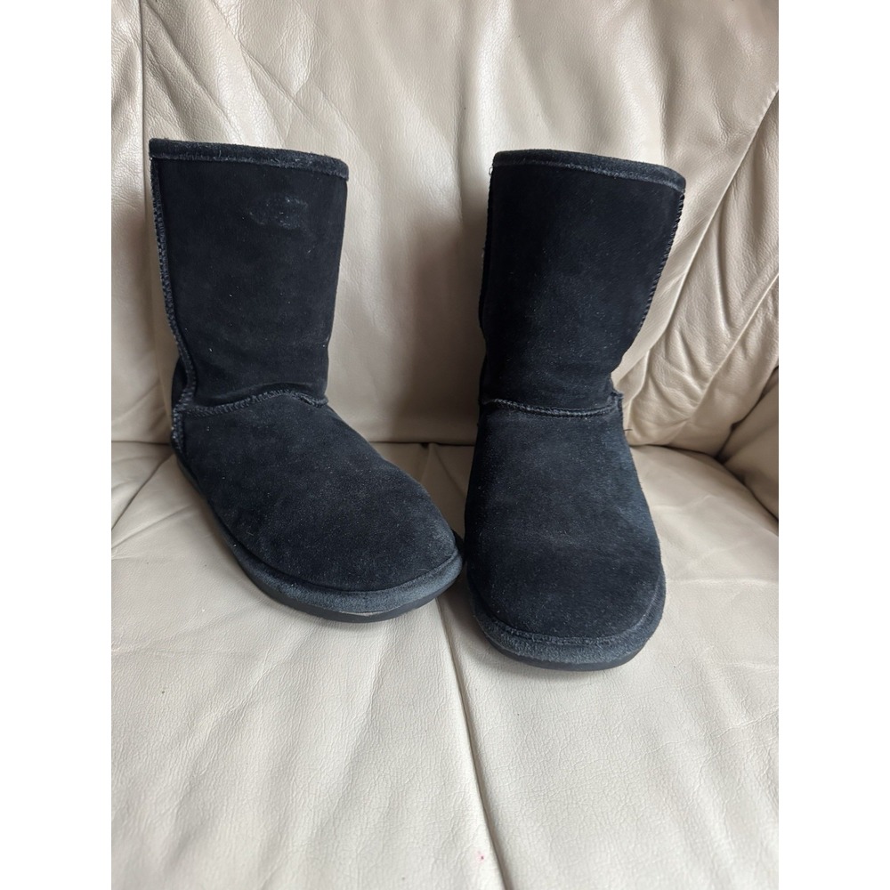 Tamarac Sheepskin Lined Boots Black Women's 10